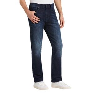 Joseph Abboud Slim Fit Dark Wash Luxe Men’s Jeans EUC 38 x 32 w Slight Stretch